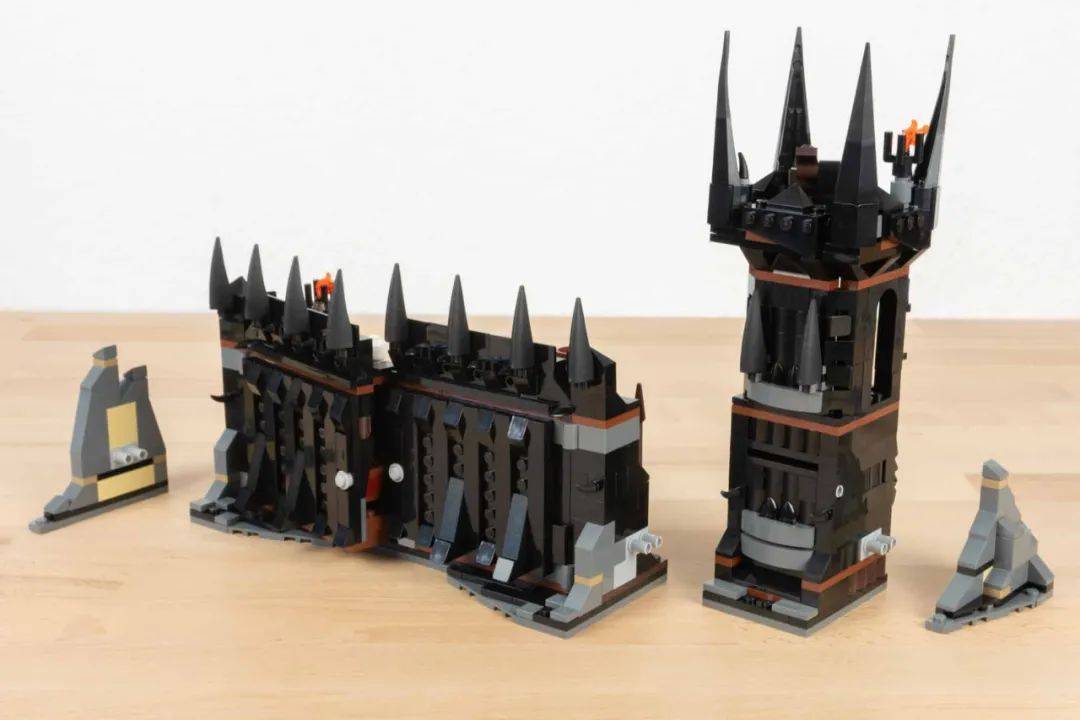 乐高经典套装回顾—乐高79007黑门大战套装_指环王_零件_电影