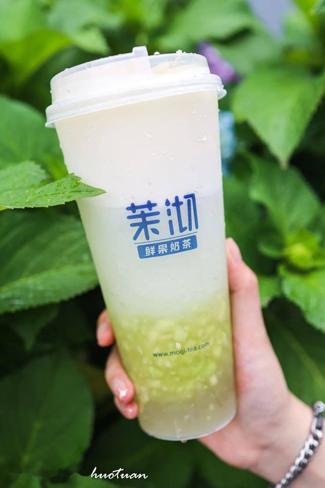 新店開業 | 奶茶控們福利來啦!茉沏開業買一送一!_冰沙_葡萄_果肉