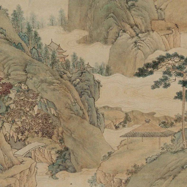 藏在古画里的秋天，惊艳了！_秋色_秋山_草堂