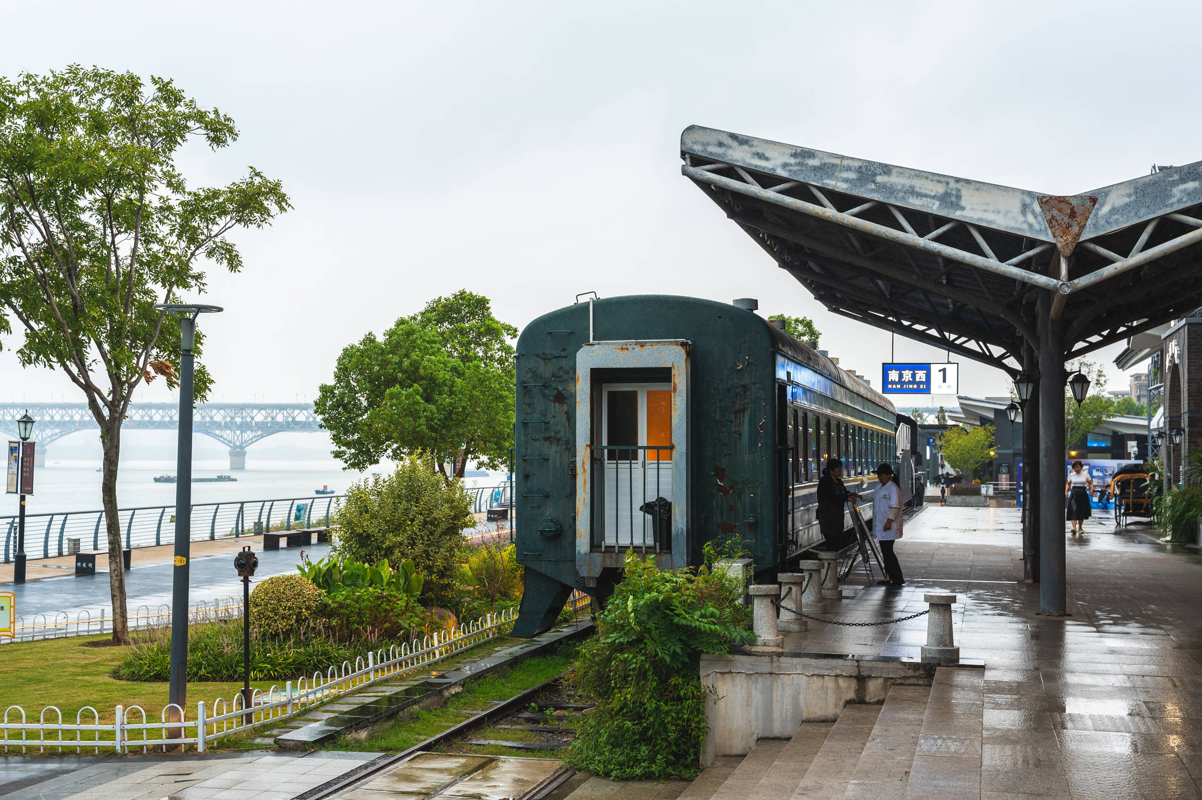 南京下关火车主题公园,独特的江畔小众景点,勾起了无数人的回忆_历史
