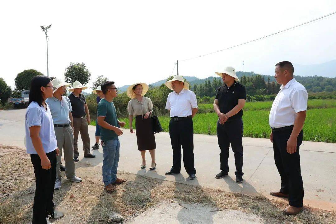 市库区移民事务中心主任秦雄飞,副县长周文陪同.