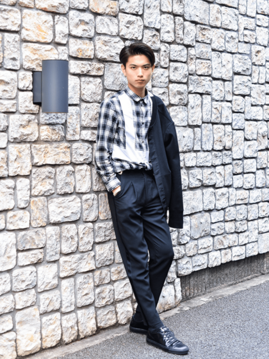 公式店限定 second layer short Knit モーガン蔵人 ours 深水光太 ...