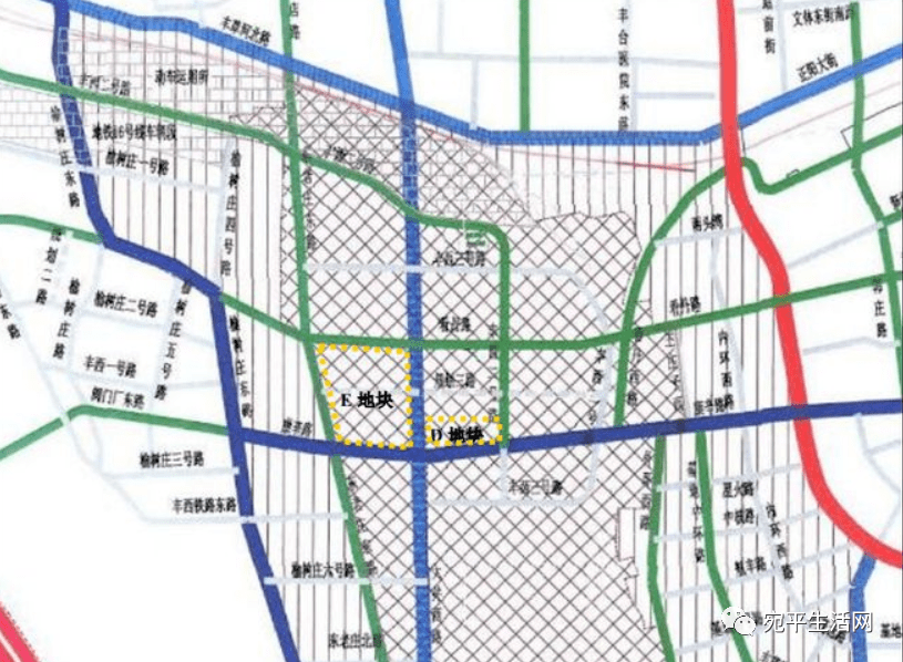 向南接京雄高速和六圈路_丰台_西路_规划