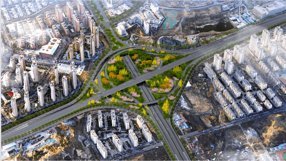 西海岸嘉陵江路规划图片