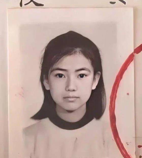 高圆圆证件照_高圆圆小学证件照被爆出浓眉大眼睛气质惊人(不少网友