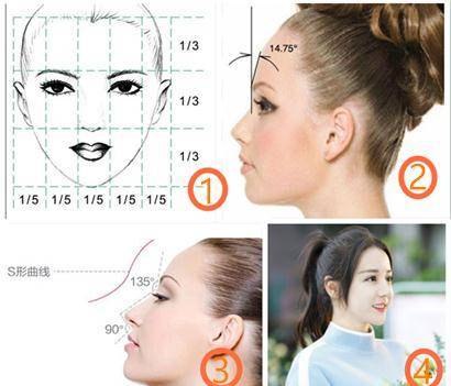 1,额头的长度应占全脸的1/3;2,额头形状饱满,侧面看是一条圆弧线,以