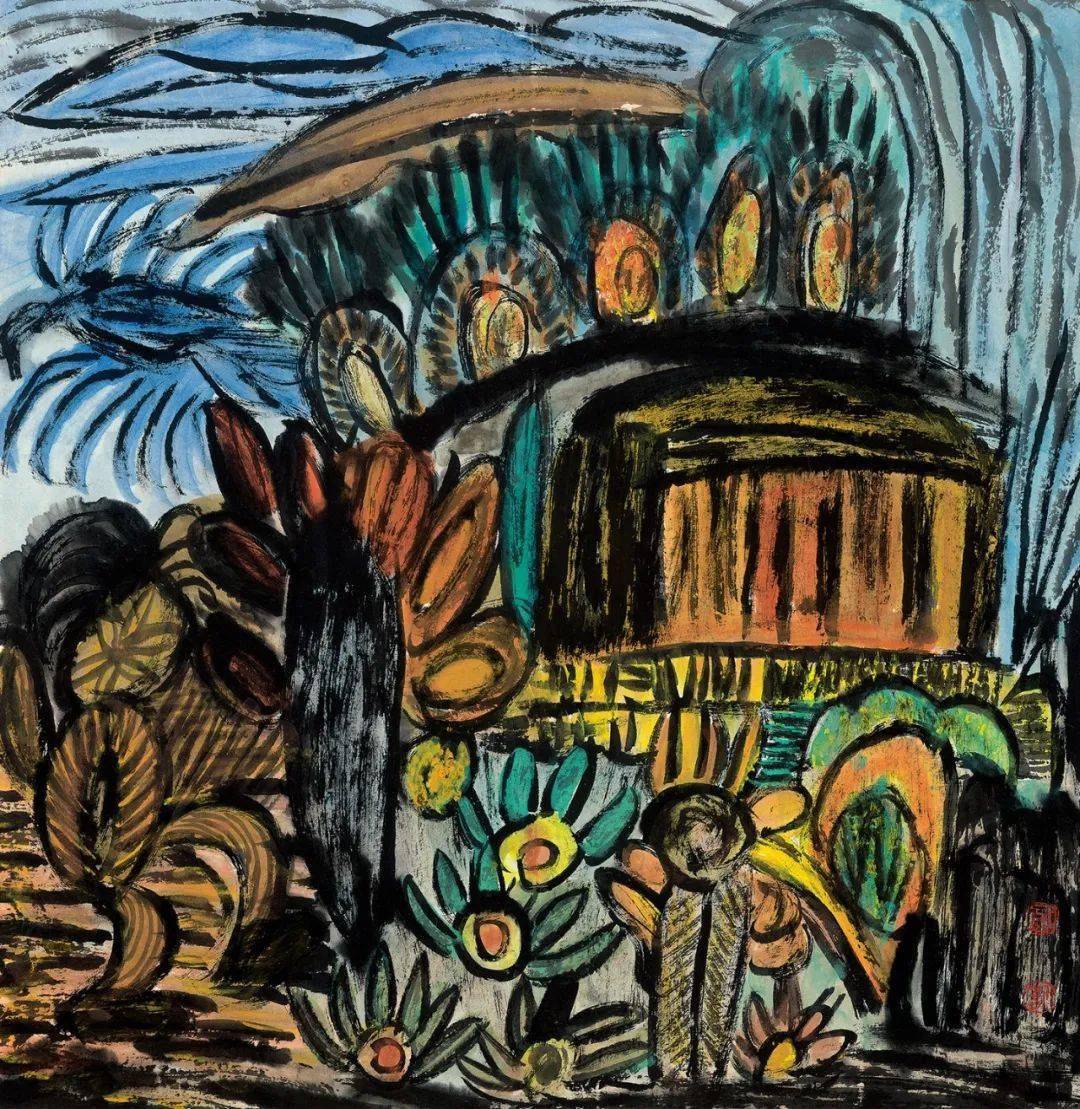 "心相漫生——李小芳水墨画作品展"9月25日将在杏坛美术馆举办_cm_纸