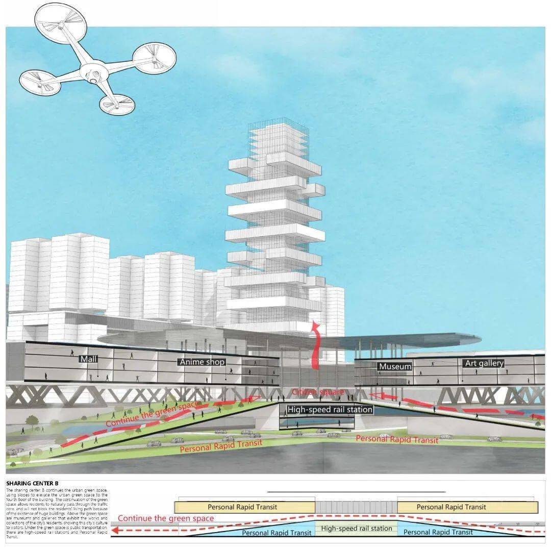 15分钟城市设计竞赛作品解读_紫金_赏析_建筑