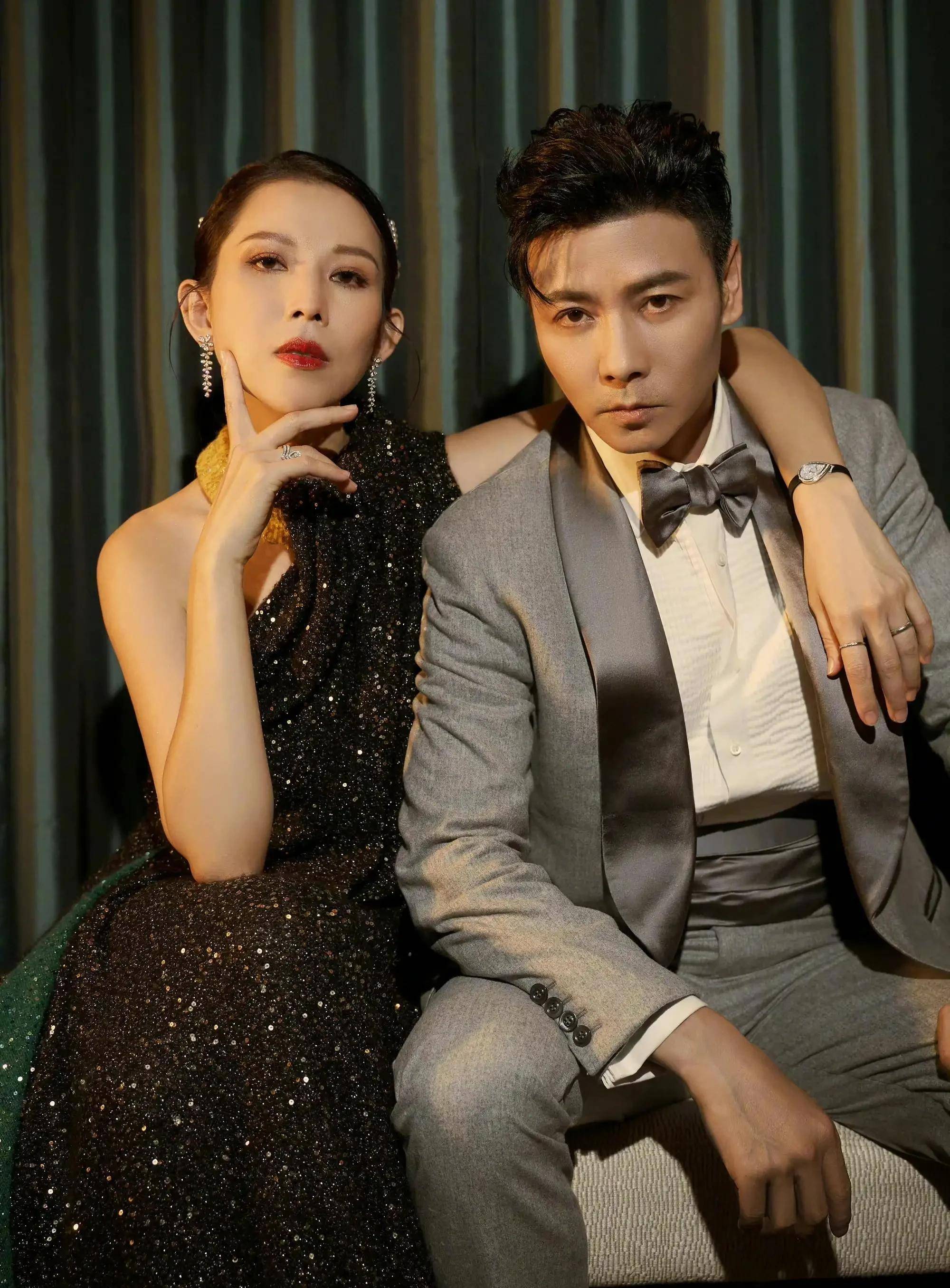 蔡少芬晒庆生派对现场照,被张晋亲吻笑好甜,吴尊刘畊宏夫妇也在_蛋糕