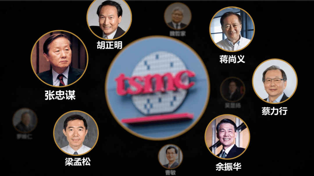 后接任张忠谋出任ceo的蔡力行是美国康奈尔大学博士,技术核心人物余振