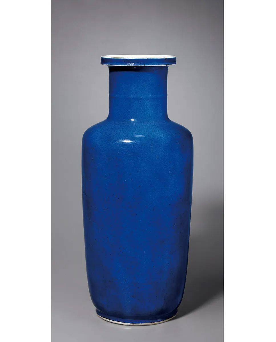 中汉拍卖:一波康熙单色釉御瓷赏析_拍品_柳叶瓶_釉色