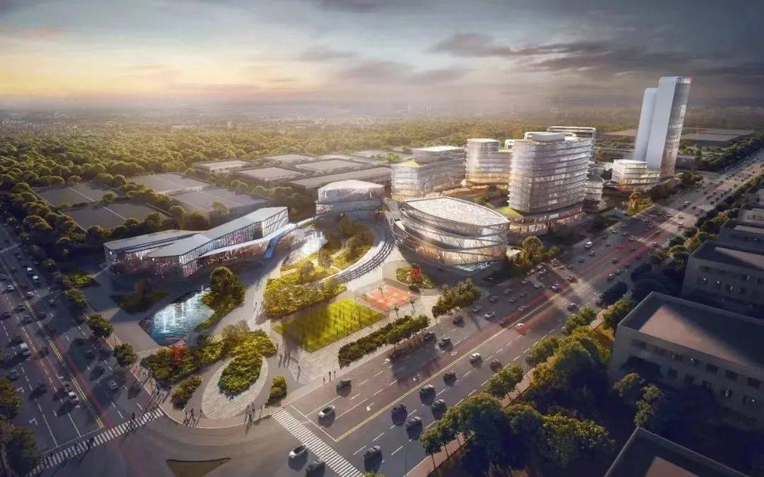 常福新城大型商业综合体正式落地!_中德_文体_地块