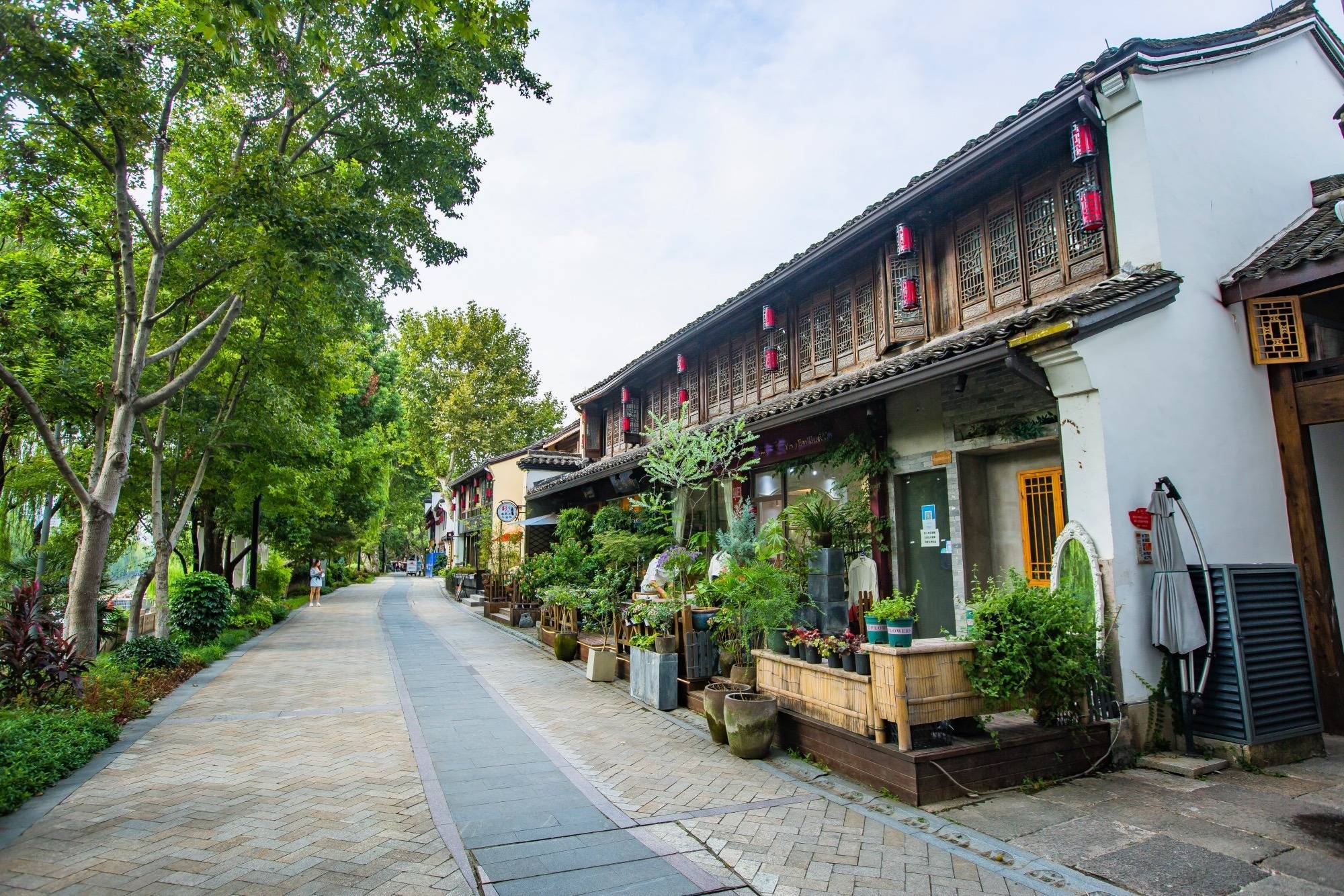 杭州大兜路历史文化街区，历史悠久，环境清幽，是休闲游的好去处