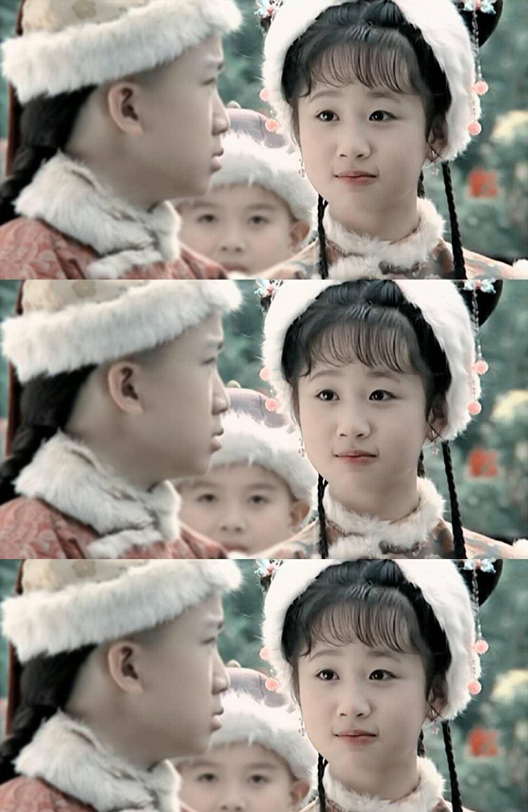 本以为小宛如是杨紫的颜值巅峰,没想到《少年康熙》中才是小仙女