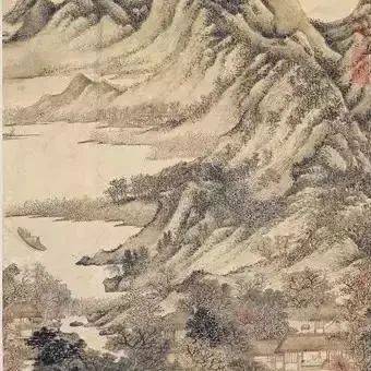 国画里的“清秋”，绝美_倪瓒_王蒙_齐白石