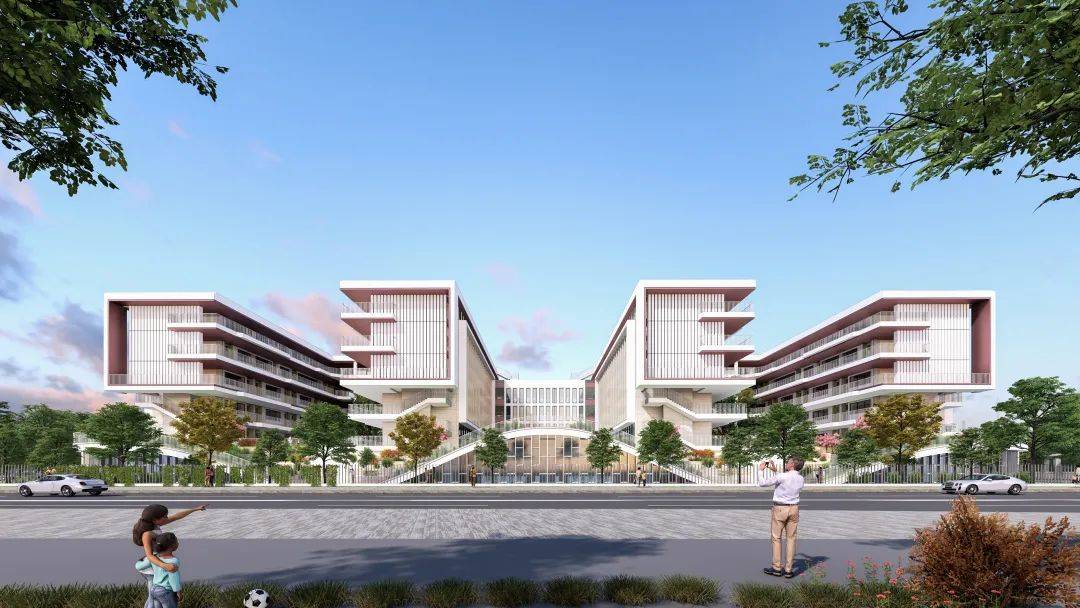 深圳又一所名校扩容!深高北将扩建45班新增学位2100个!_校园_项目_空间