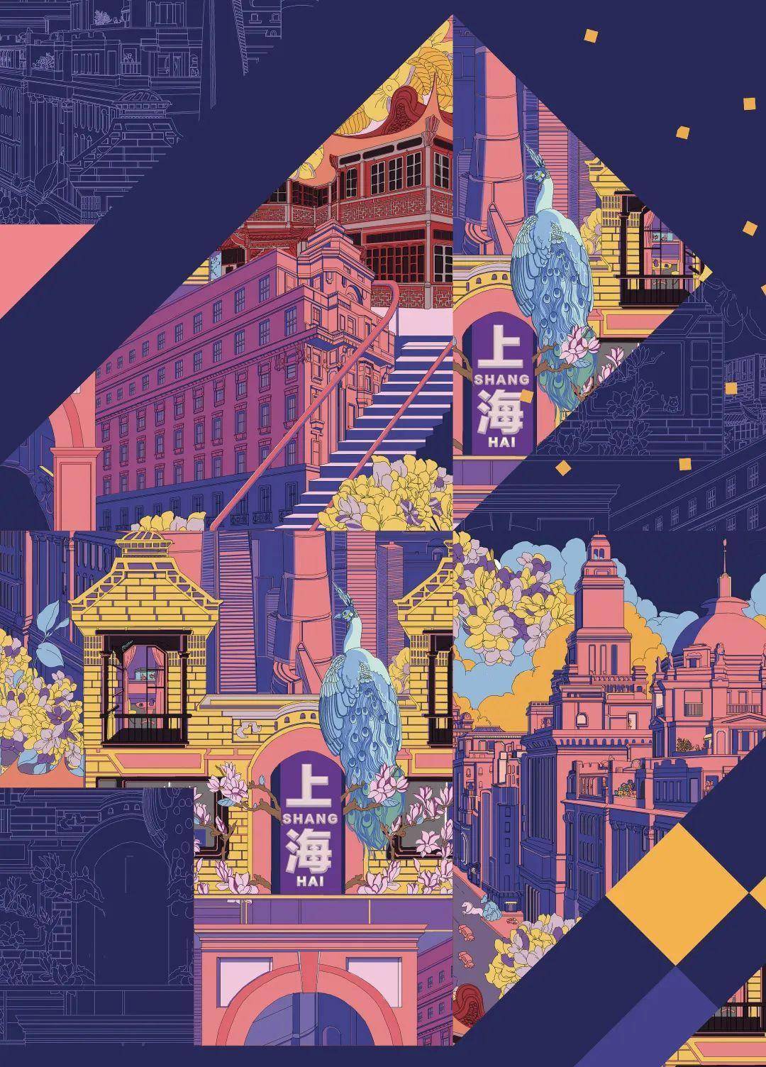 frank zou《记忆上海》自由插画师frank zou现在住在上海的一个老弄堂