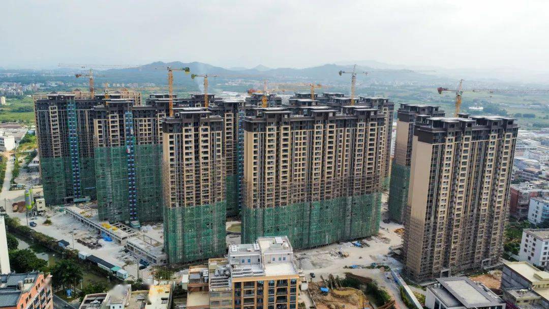 工程播报|棉湖1号金秋最新进度,为您揭晓!_实景图_外墙_外架