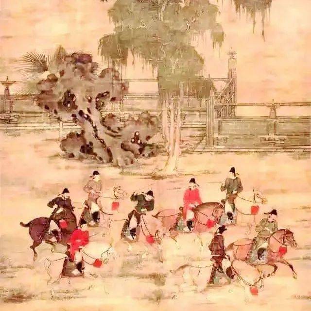 【名品视界】五代 赵喦《八达游春图》_名家_艺术界_鉴定
