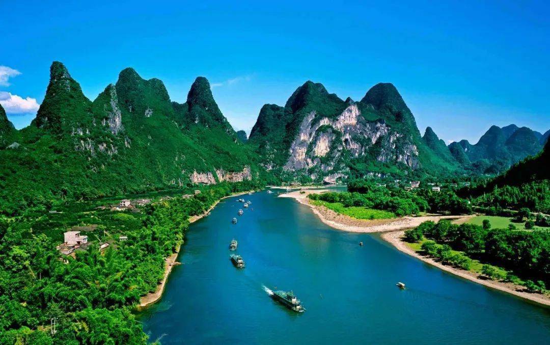 徒个中国·广西|金黄龙脊梯田,桂林漓江,遇龙河徒步_山水_吊脚楼_世界