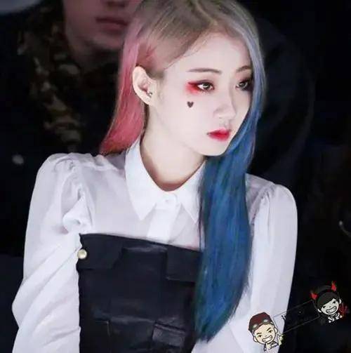 同是cos小丑女,陈美嘉呆萌到爆,马苏被吐槽,她却做到真正神还原_形象