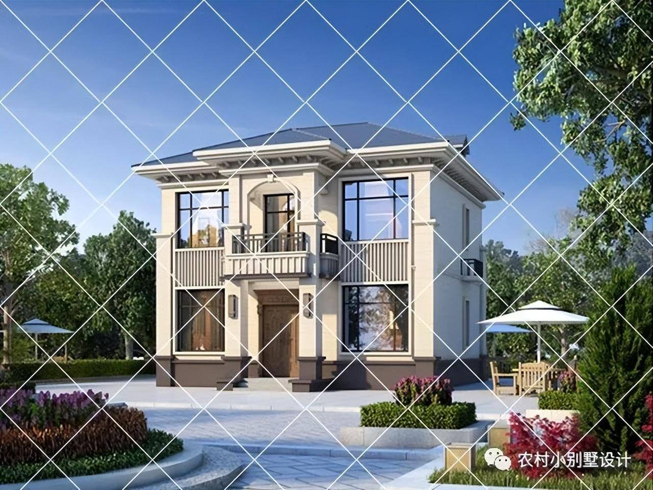 精选30套二层农村别墅 二层别墅设计,外观效果品质感十足!