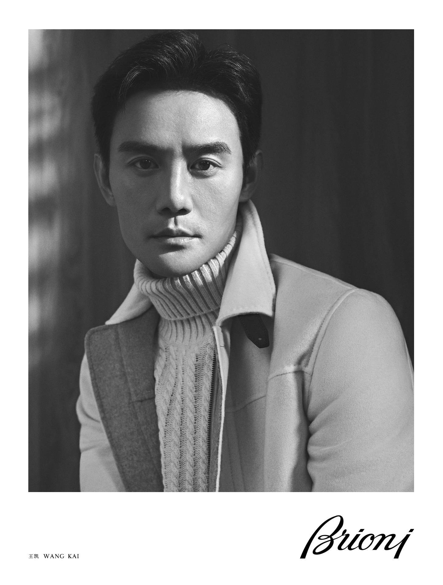 品牌大使王凯演绎 brioni 2022 秋冬系列广告大片_brioni_光影_从容