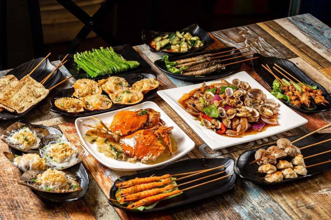 【越秀·北京路】0699秒4人海鲜烧烤套餐!鲜度爆表!