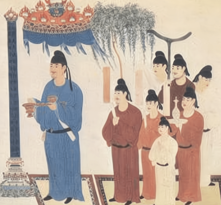 试论唐代人日常着装——幞头:初唐自己绑,晚唐直接戴_样式_男装_影响