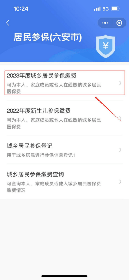 我市2023年度城鄉居民醫保線上繳費開通啦!_六安市_服務_微信