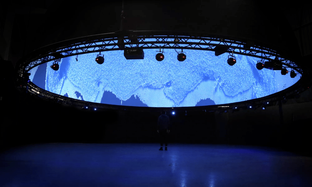 骄阳前沿分享丨沉浸式穹顶式投影,感受潮汐流动_南威尔士_数字_数据