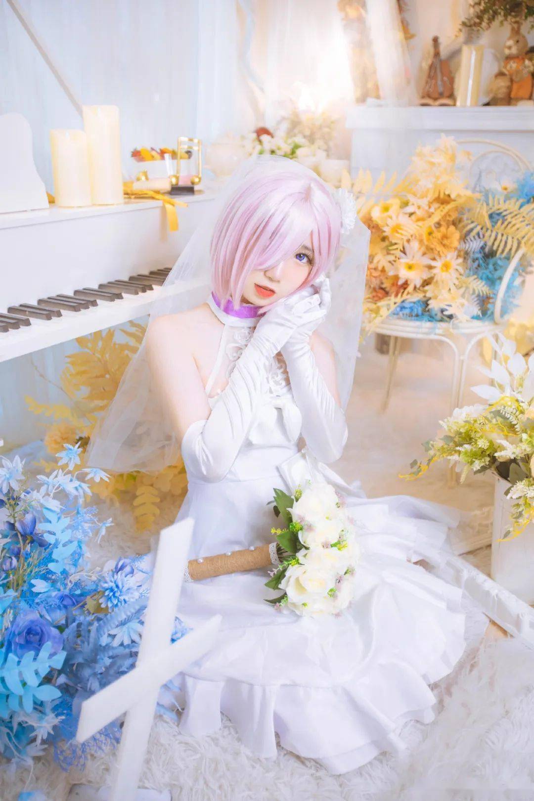 【二次元cos】同人婚纱