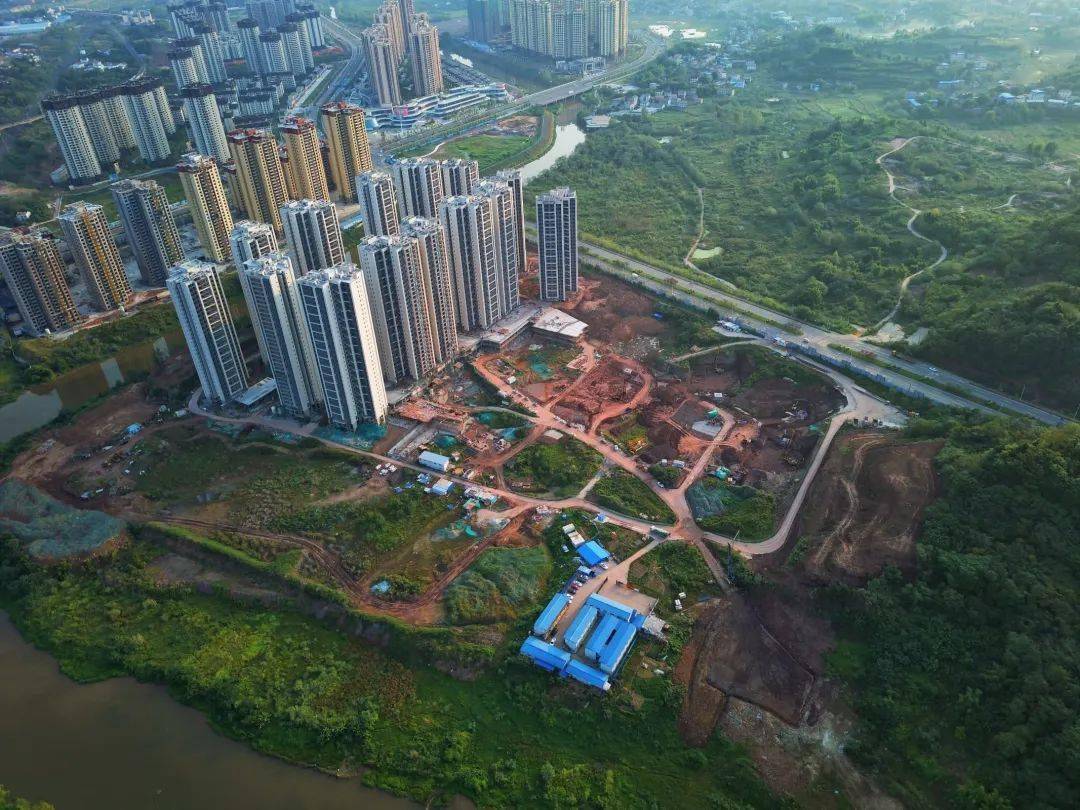 高空看南充 | 25张高清大图带你看完会展新城片区_高坪_建设_阳光