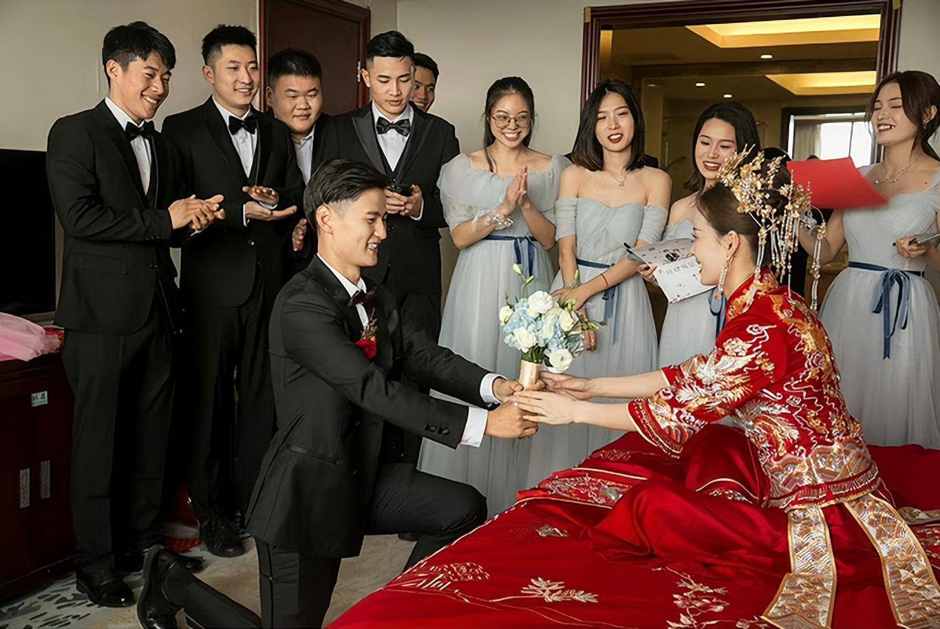 竞走世界冠军办盛大婚礼!