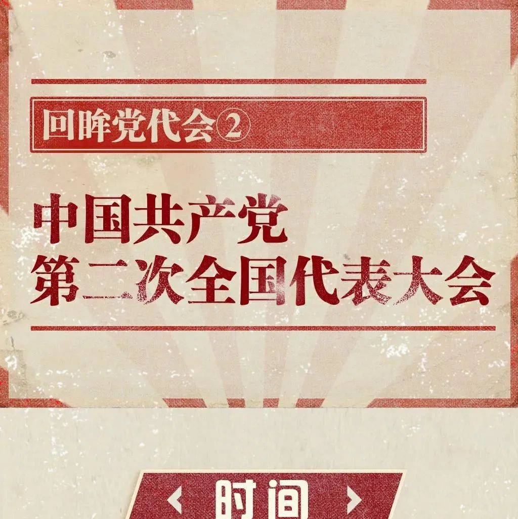 回眸党代会② | 中国共产党第二次全国代表大会_朝阳区委_北京市_文明