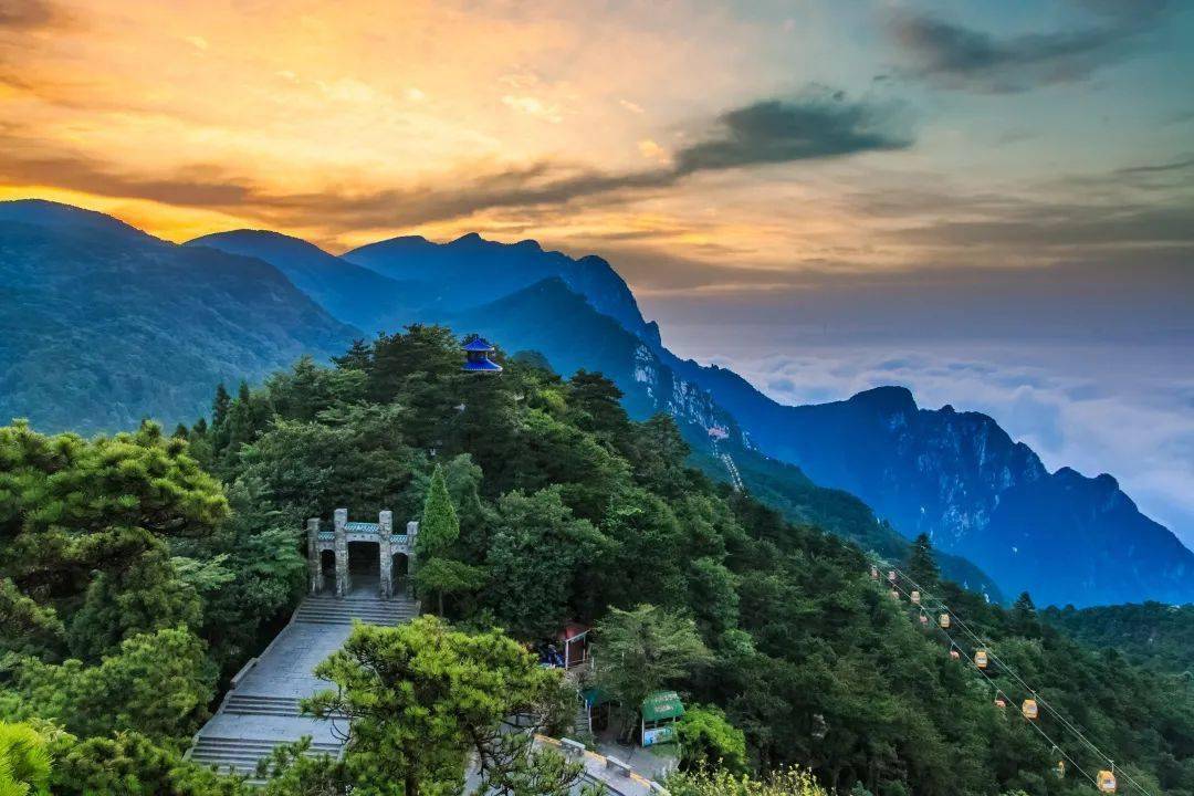 山如醉,秋如韵,庐山又到了秋天最美的时刻!_大山_三叠泉_四季