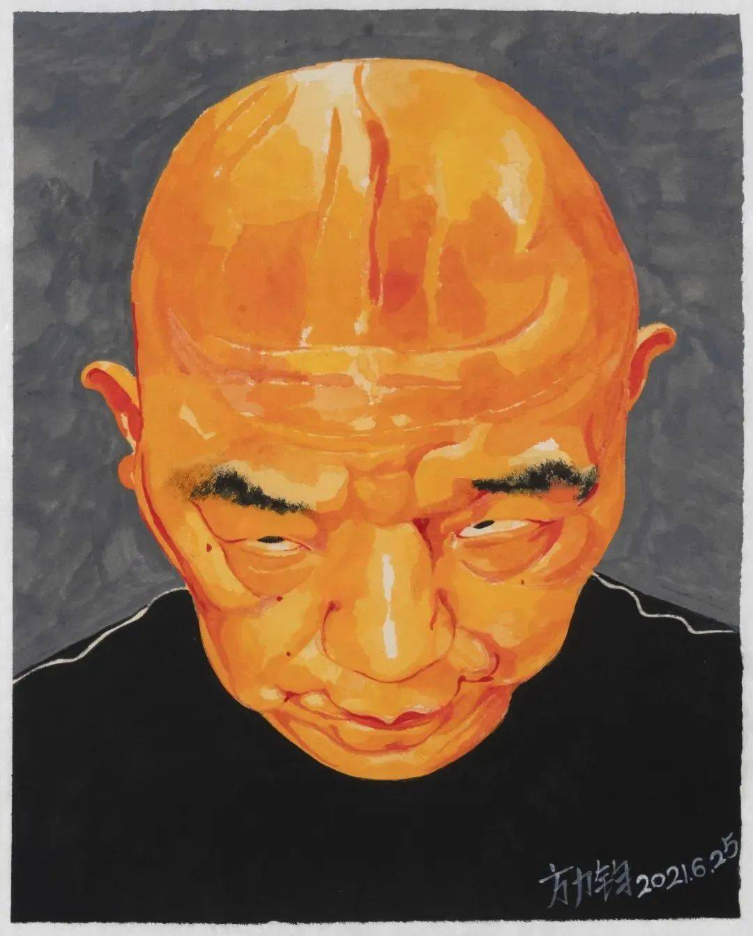 人间仙境-方力钧水墨,不一样的水墨展丨内心更丰盈