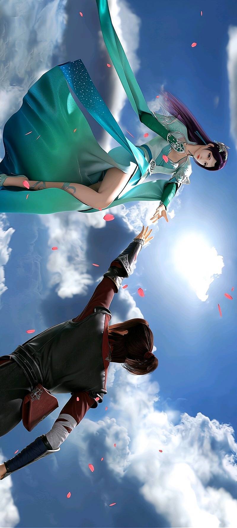 220 斗破苍穹 药尘萧炎萧熏儿云韵雅妃美杜莎 国漫女神 4k超清全屏