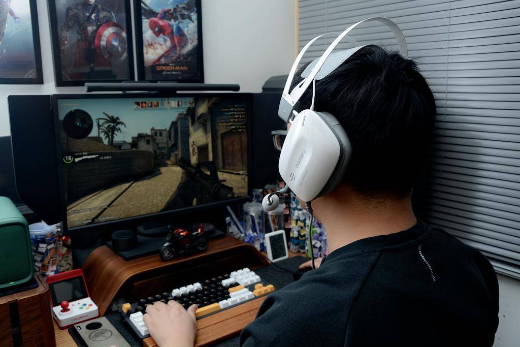 双层头梁、四种音效、虚拟7.1，达尔优A730方舟号游戏耳机开箱