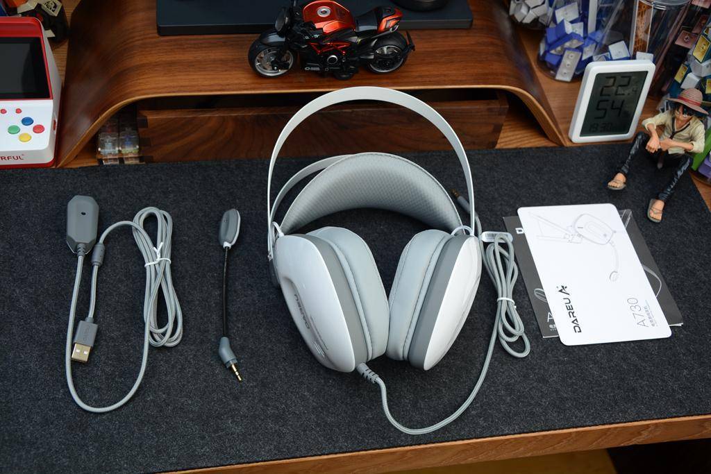 双层头梁、四种音效、虚拟7.1，达尔优A730方舟号游戏耳机开箱