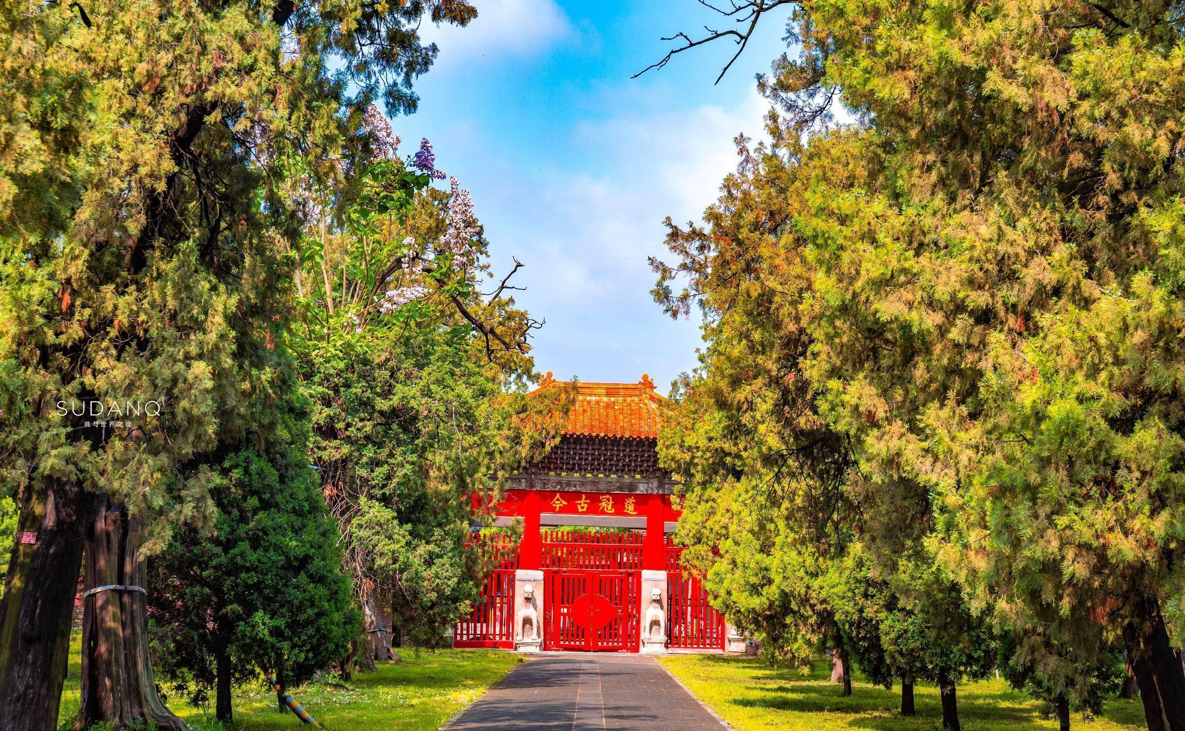 它是中国三大古建筑群之一,四大文庙之一,已有2400多年历史_孔庙_曲阜