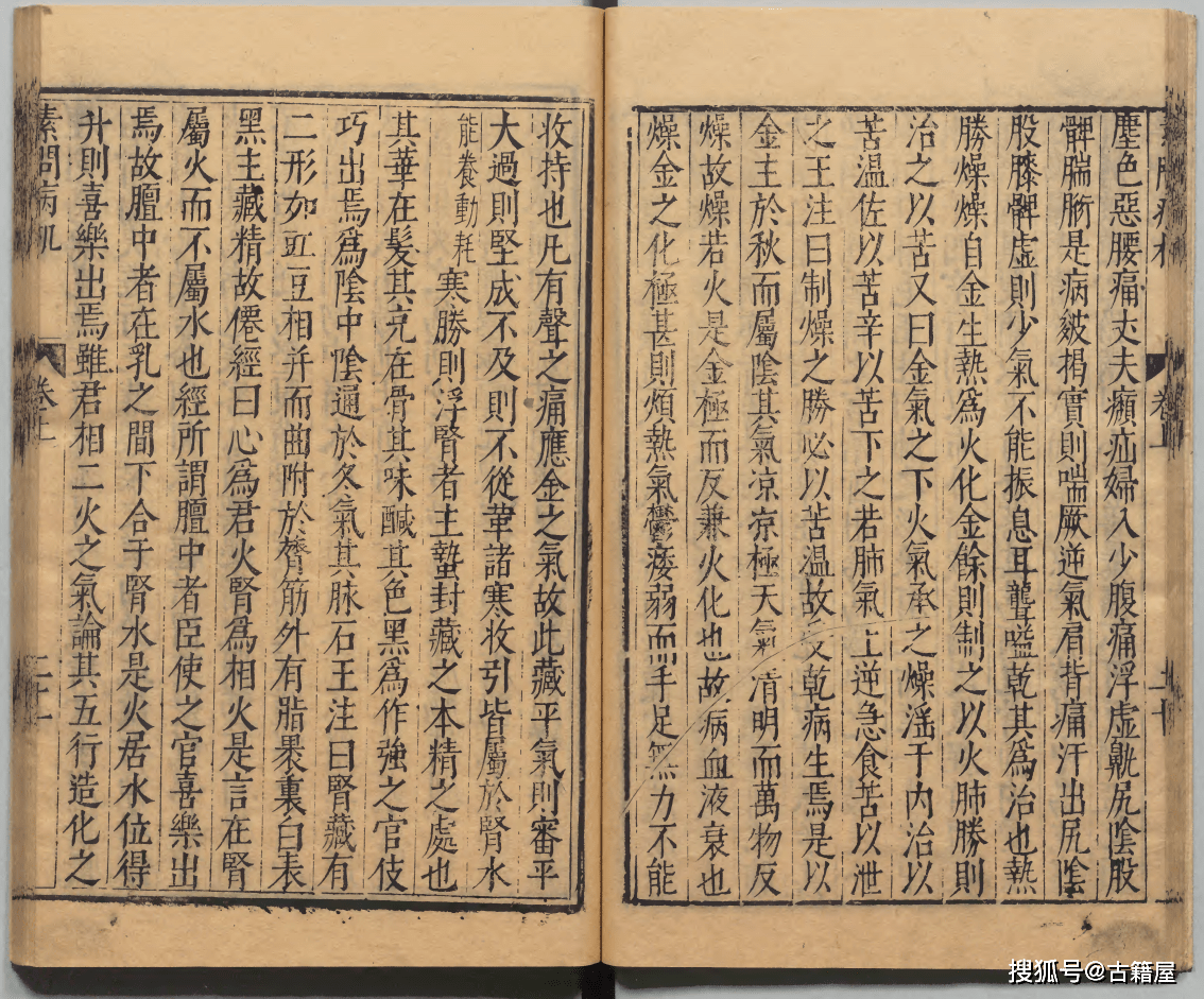 综合性古籍医书《素问病机气宜保命集》_刘完素_临床_河间