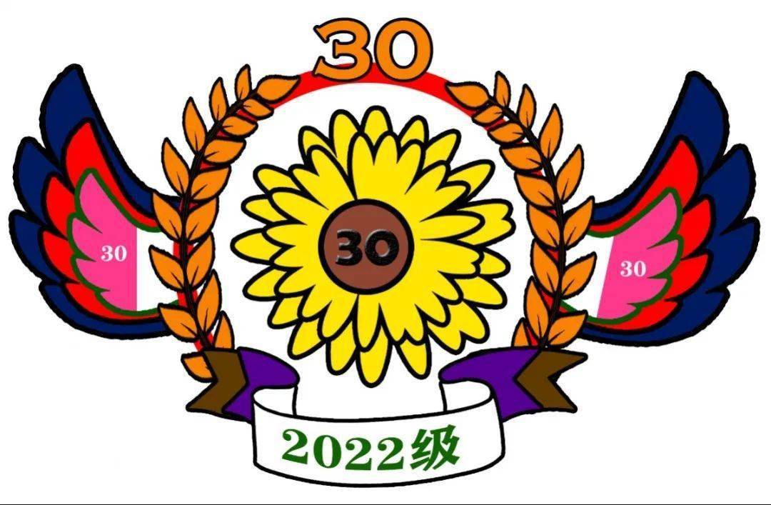 踔厉奋发启新程——省锡中实验学校2022级初一班徽展示_象征_设计_班
