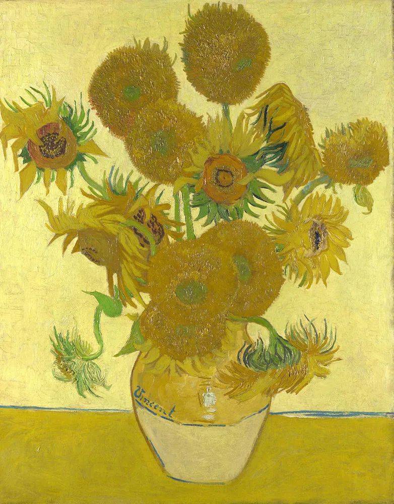 梵高《向日葵》，英国国家美术馆藏