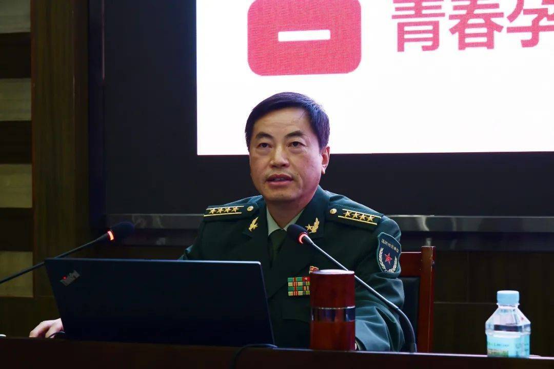 市委常委,军分区政委刘瑞生莅临忻州十中讲授思政课_青年_青春_情怀