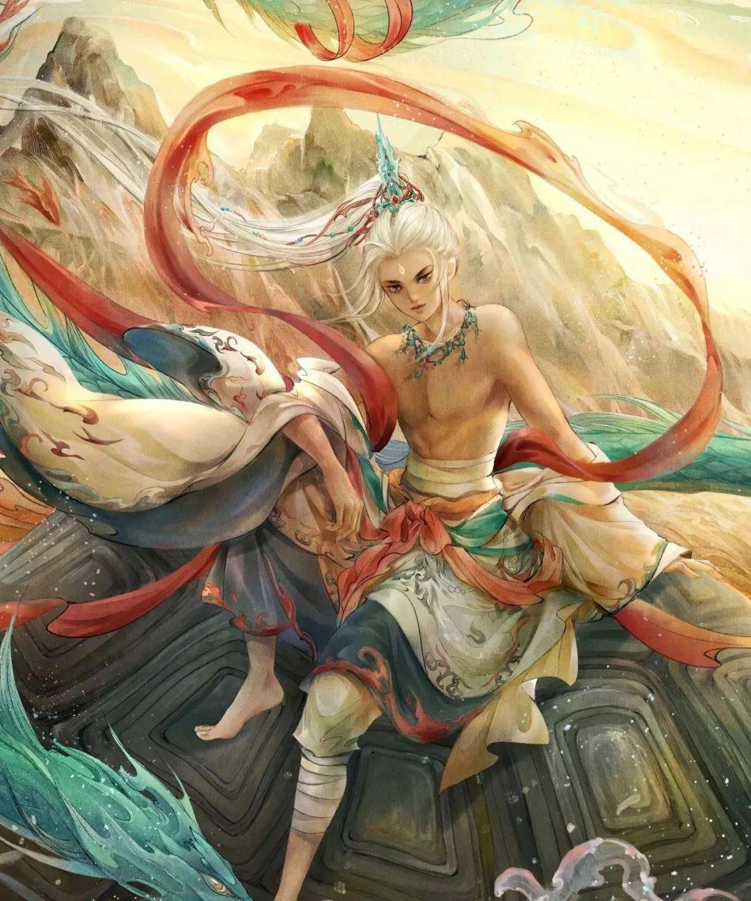 而它最早的来源,可能就是我国黄河水神的河伯,水虎,《河童之夏》脑袋