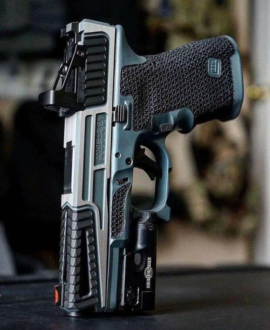 改装款格洛克摄影美图 它可能是第三方配件厂最青睐的素体了_摄影_格