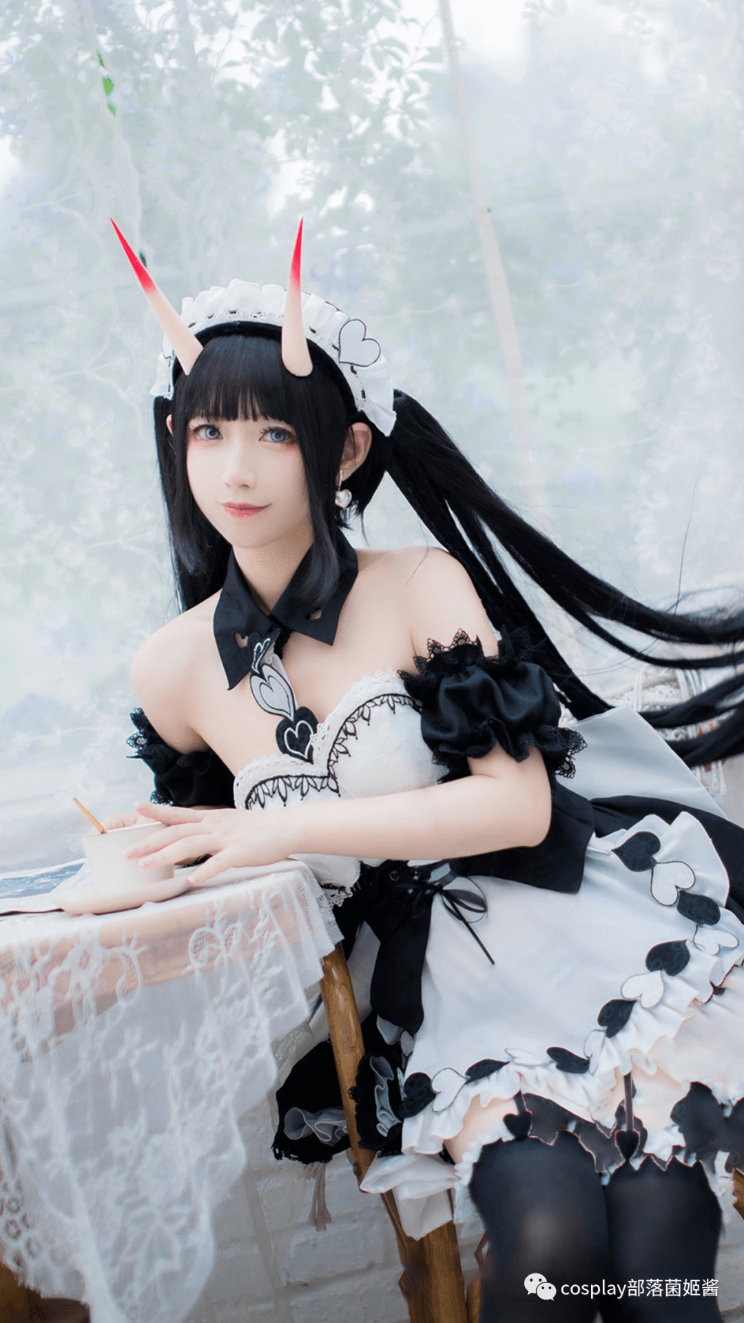 cosplay丨碧蓝航线67能代女仆装_栏目_小命_多多