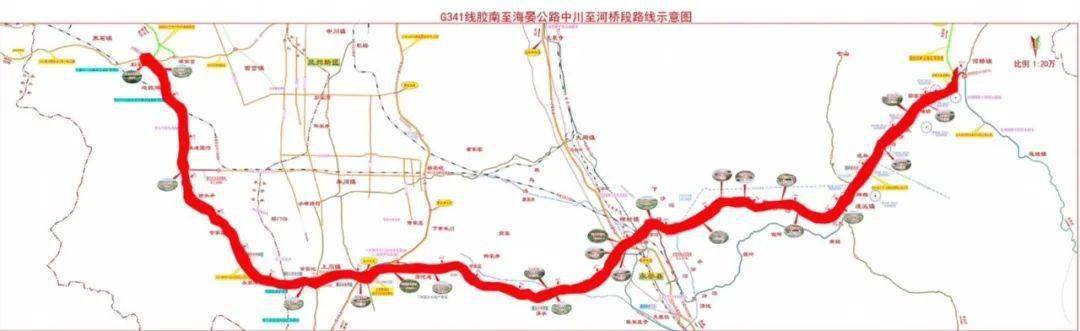 甘肃天庄高速路线地图图片