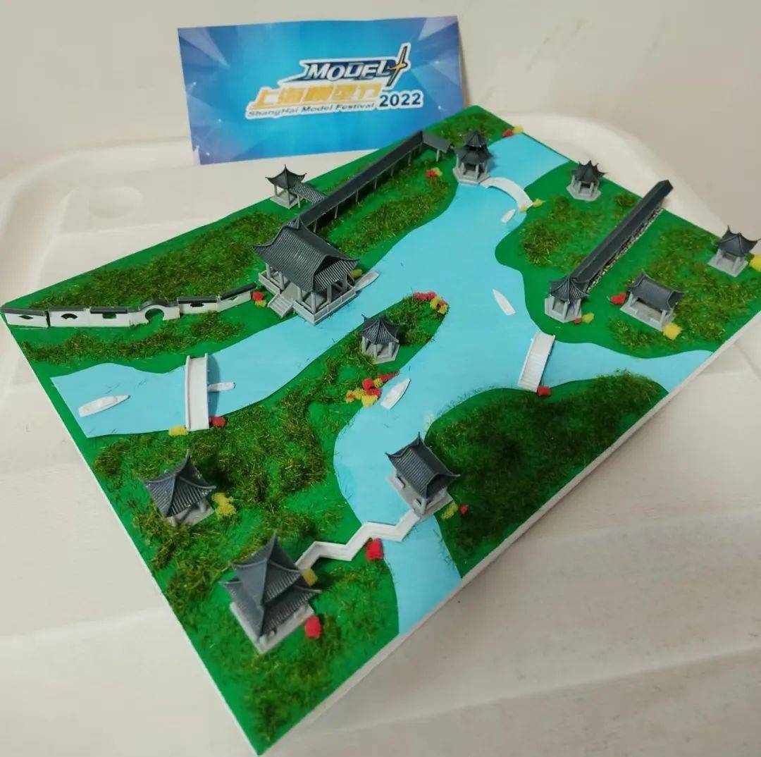 青少年建筑模型教育竞赛个人制作赛的材料,选择锦绣江南"古典园林","
